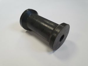5″ straight rollers Dumbbell