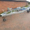 Bramber super bunked braked trailer 2500KG for boats up to 7m