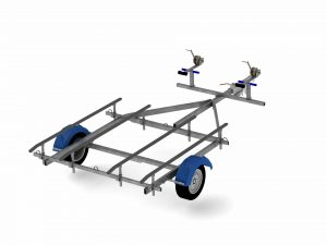 Jet Ski 1300kg double bunk trailer