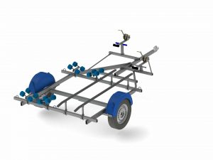 Jet Ski 1300kg double bunk & roller trailer