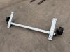 Axle -1500kg Bramber drawings and dimensions Waterproof Bearings 1510MBC - 4x5.5 PCD  2025mm