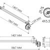 Axle-1500kg-1407-mbc.jpg knott 1500kg 1407mbc 1867ohf 4x5.5pcd with flushing kit fittings