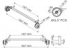 Axle-1500kg-1407-mbc.jpg knott 1500kg 1407mbc 1867ohf 4x5.5pcd with flushing kit fittings