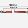 Alko Button End Detachable Trailer Bowden Brake Cable 1020mm (1020mm inner-1230mm outer)